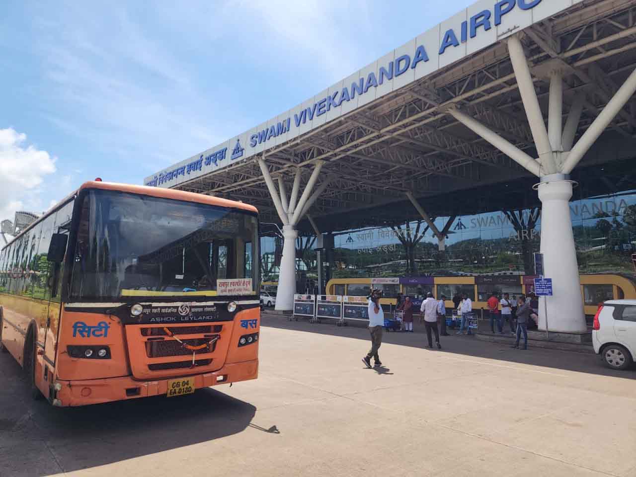 रायपुर एयरपोर्ट से दुर्ग तक शुरू हुई वातानुकूलित सिटी बस सेवा, दुर्ग से रायपुर तथा एयरपोर्ट माना तक आने-जाने मिली बेहतर सुविधा