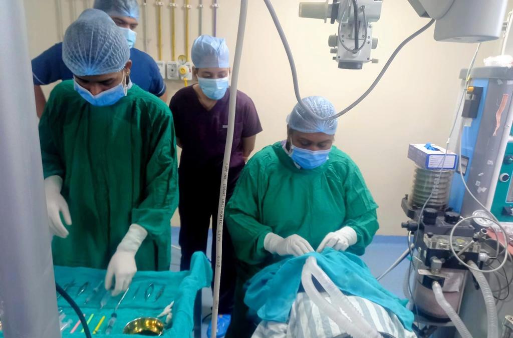 मोतियाबिंद ऑपरेशन से 815 लोगों को मिली नई रोशनी, मरीजों की पहचान के लिए डोर-टू-डोर अभियान