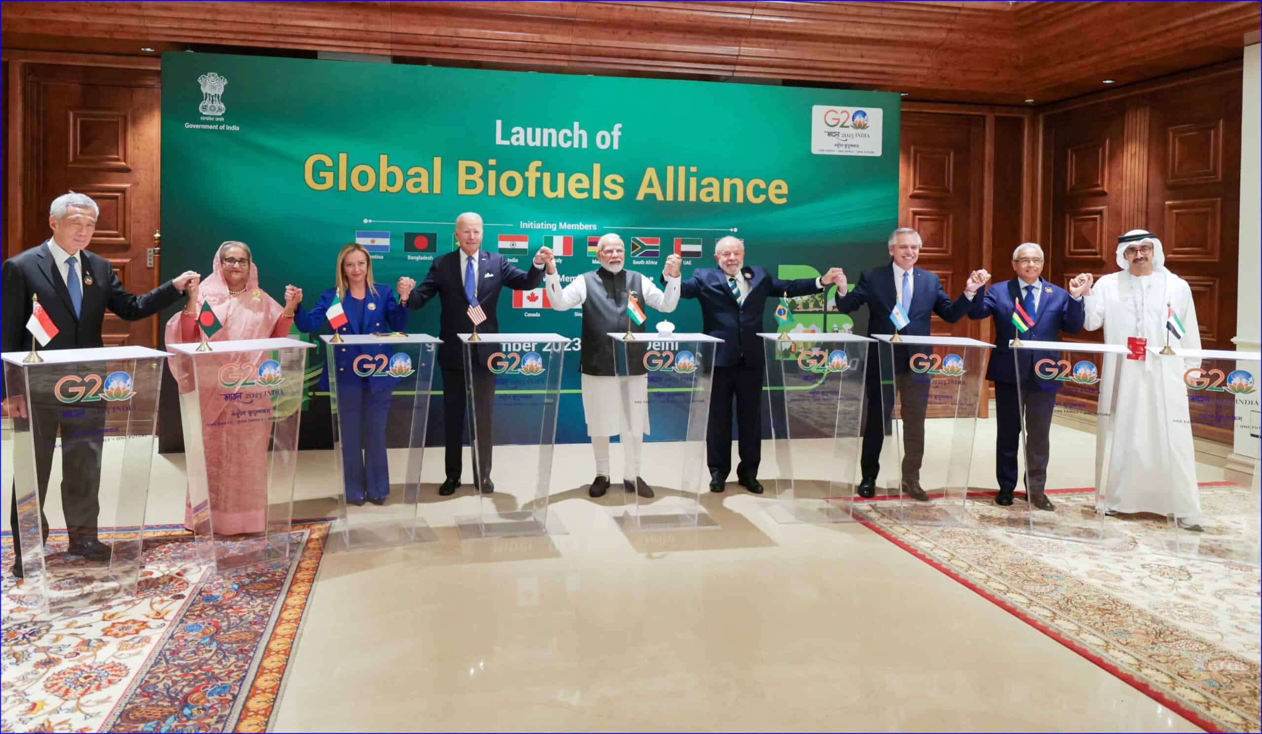 Global Biofuels Alliance marks a watershed moment in our quest towards sustainability and clean energy: PM