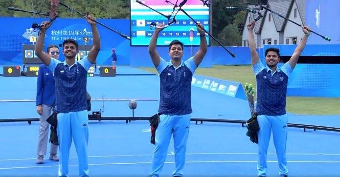 PM hails Men’s Archery team for winning Gold Medal in Compound event
