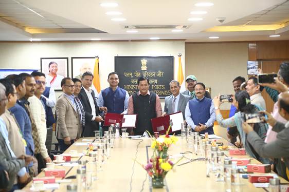 E-Commerce cargo movement sets course for Ganga (NW 1) as Inland Waterways Authority of India (IWAI) and Amazon signs MoU