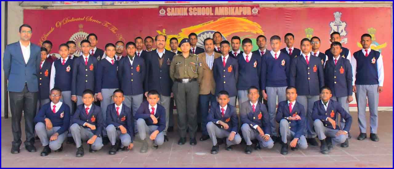 अखिल भारतीय हिन्दी ओलम्पियाड परीक्षा में सैनिक स्कूल अम्बिकापुर के कैडेटों ने किया उत्कृष्ट प्रदर्शन